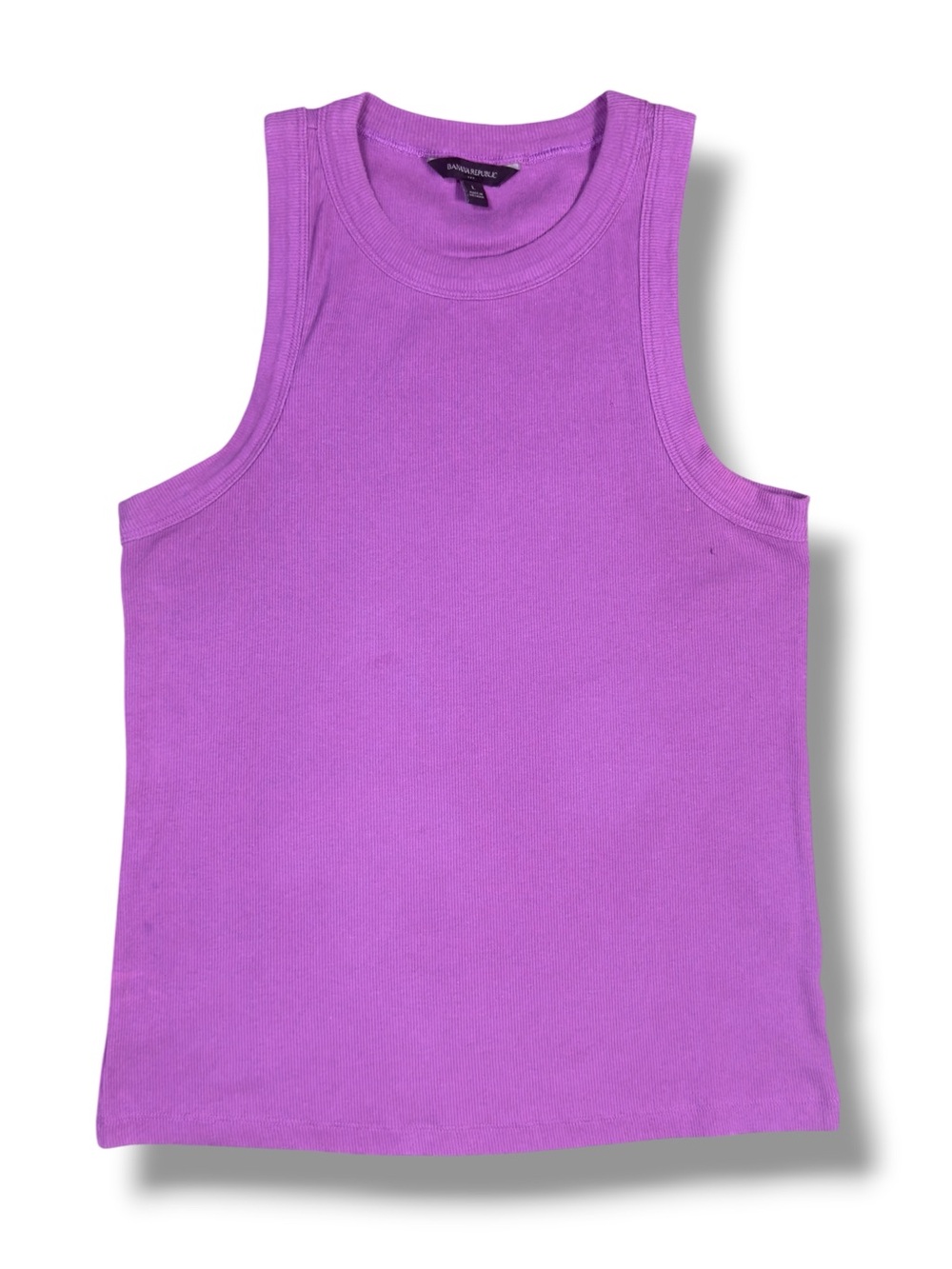 Banana Republic Purple Ribbed Tank Top